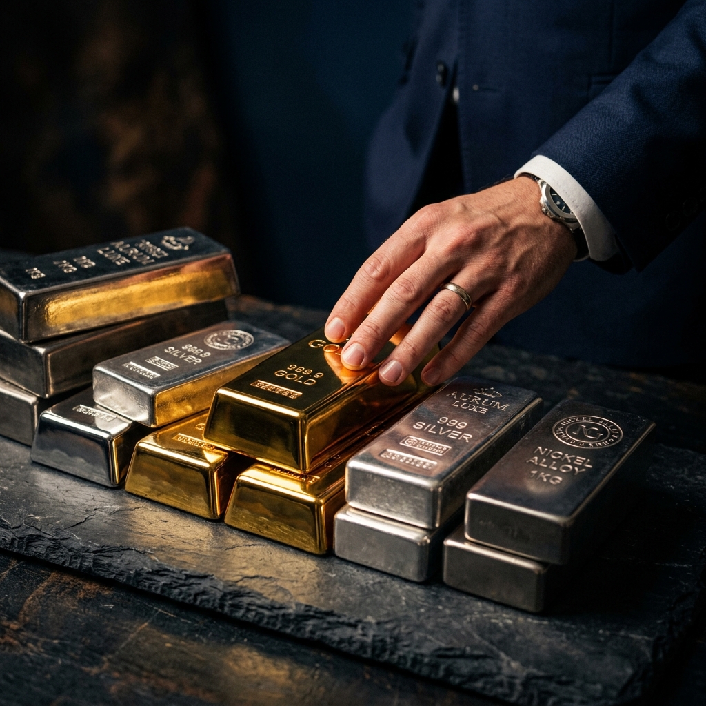 Premium metal ingots — Merchantix International trading portfolio