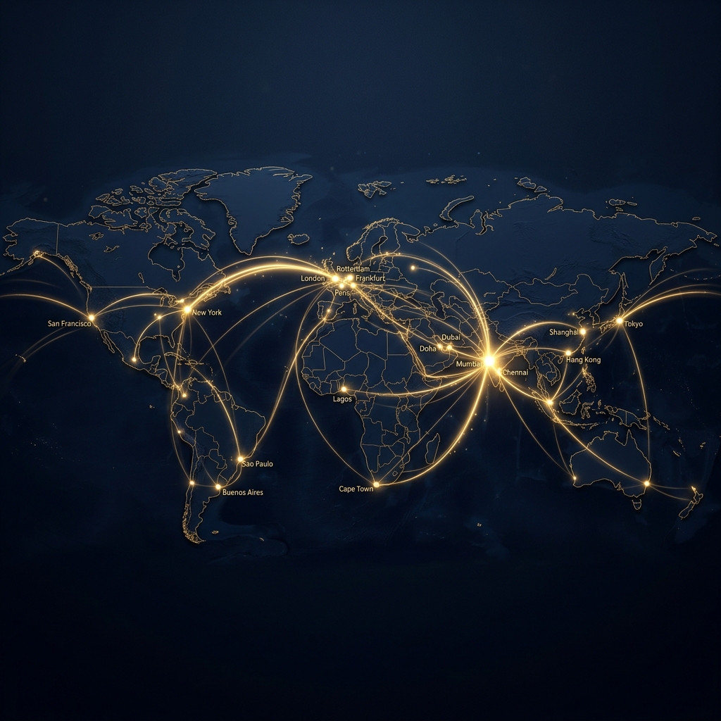 Merchantix International global trade network across 18+ markets